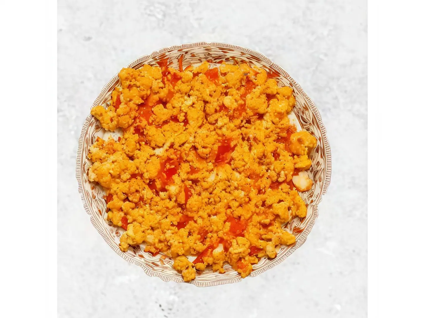 صحن شكشوكه عادي