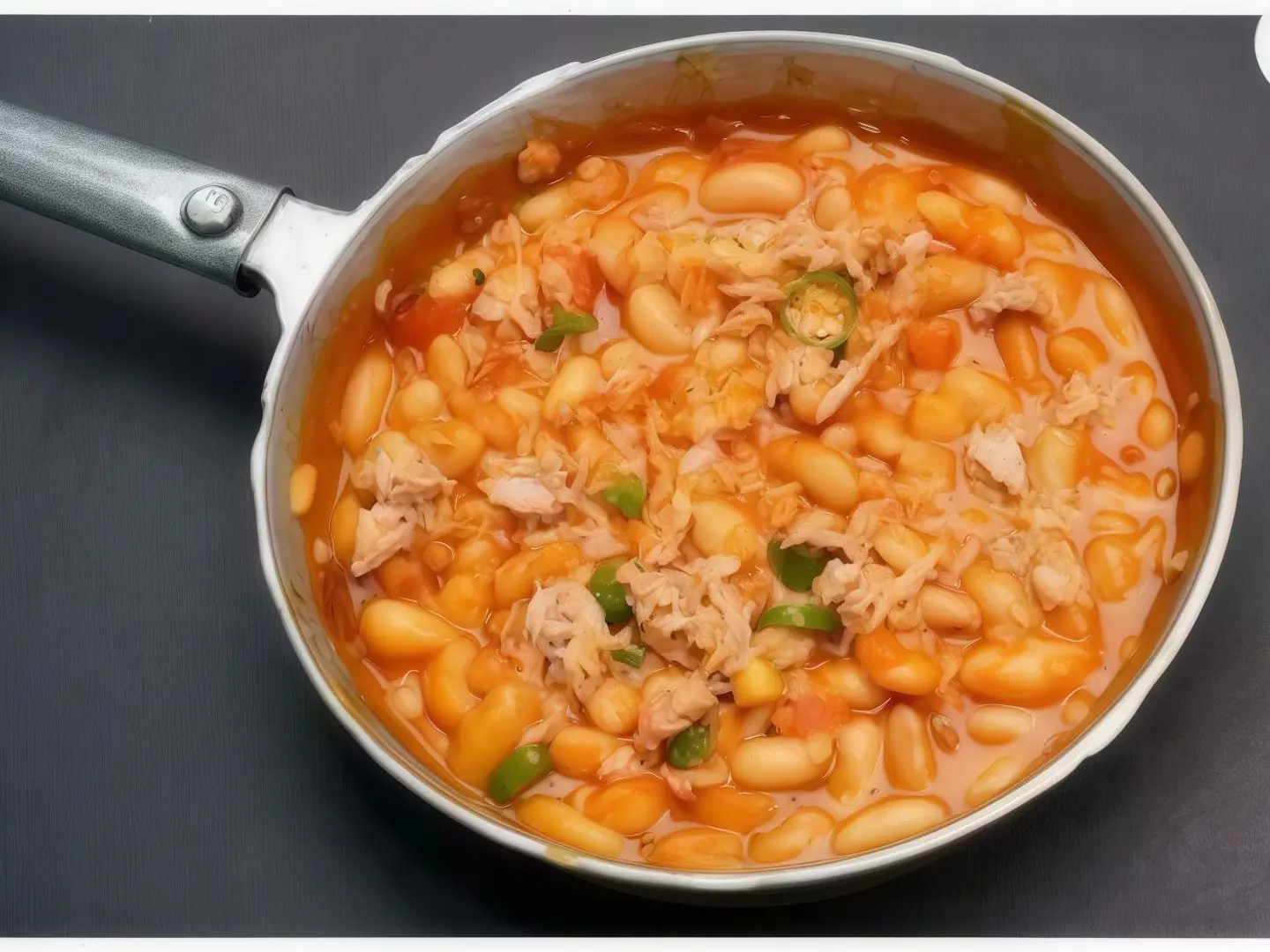 صحن بازلاء بالتونه