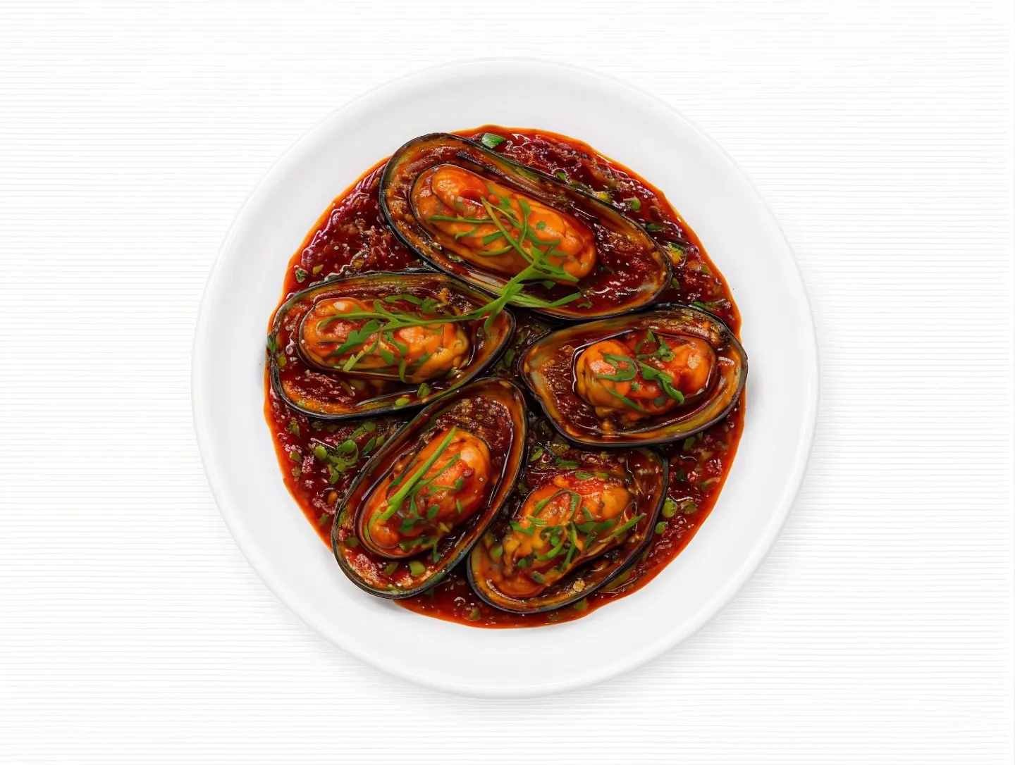 Spicy Thai Mussels