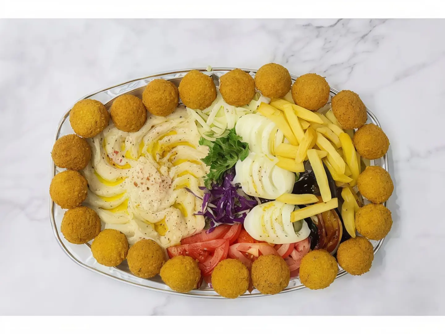 صحن فلافل درب القيمرية