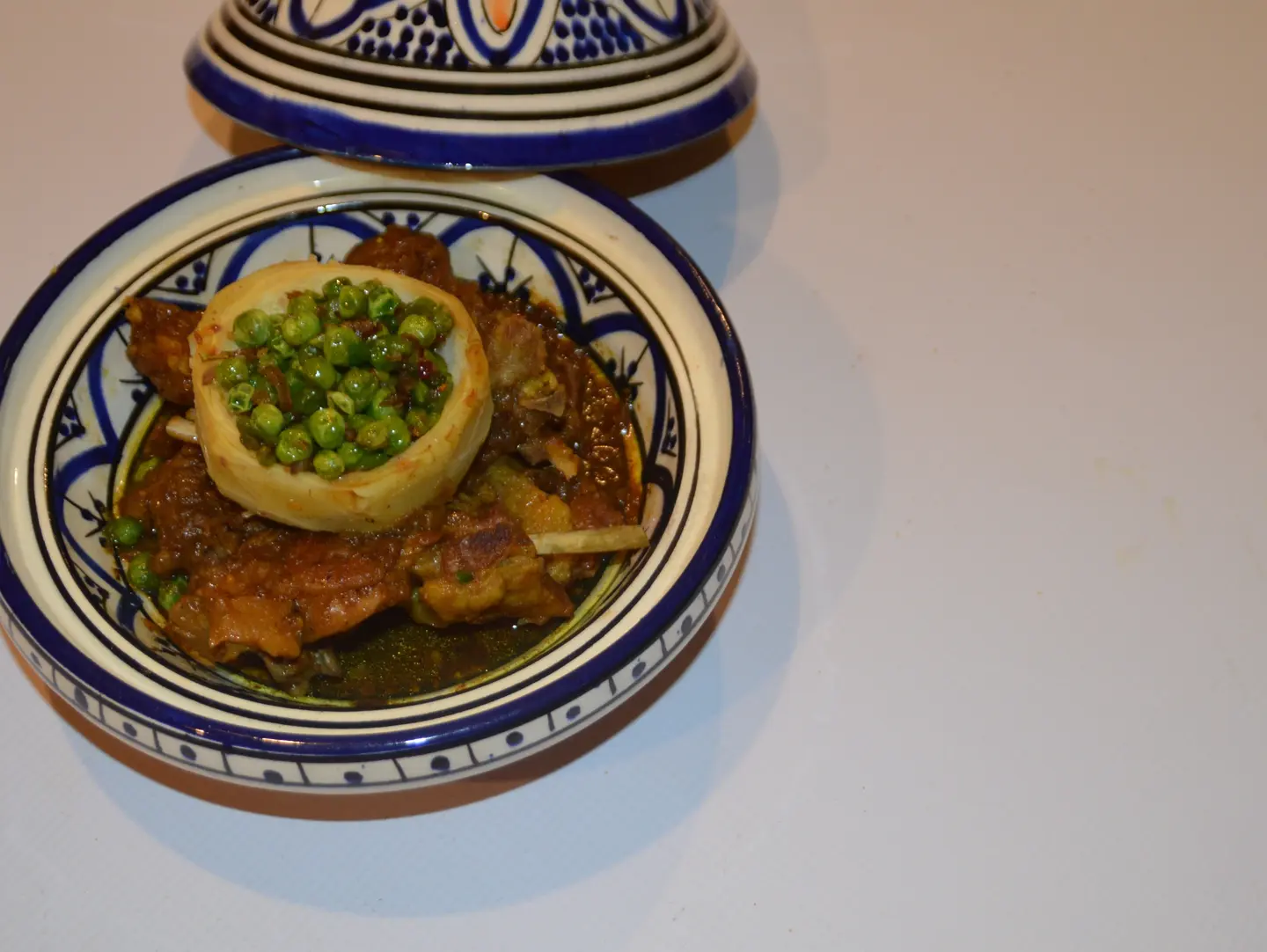 طاجن الرفيسة المغربية باللحم