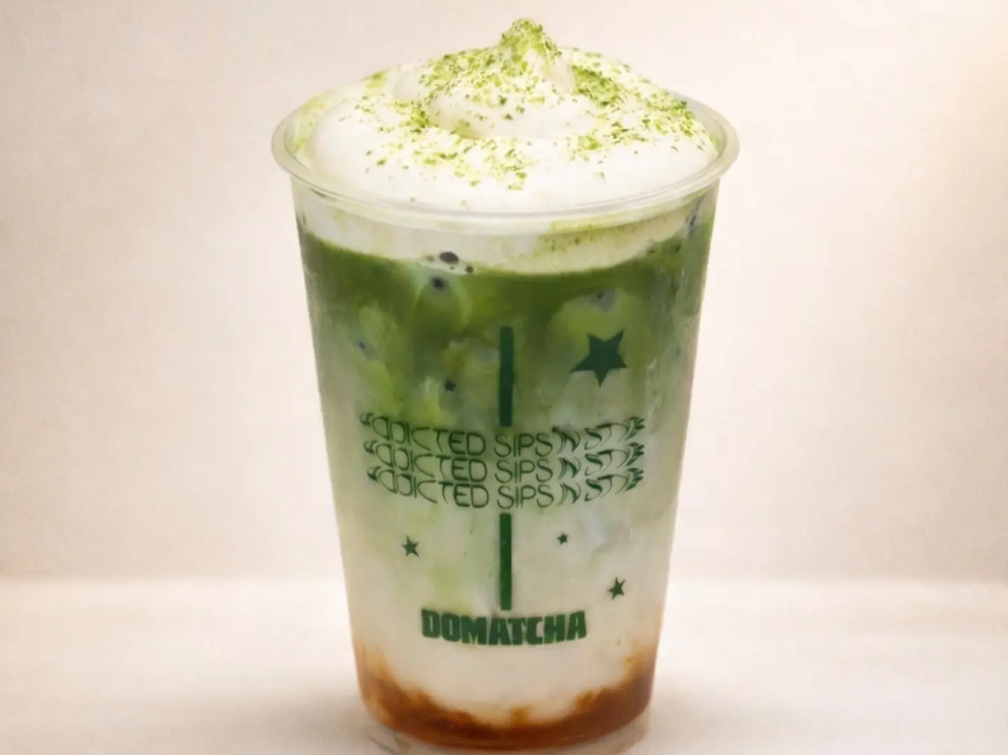 ماتشا الكراميل المملح