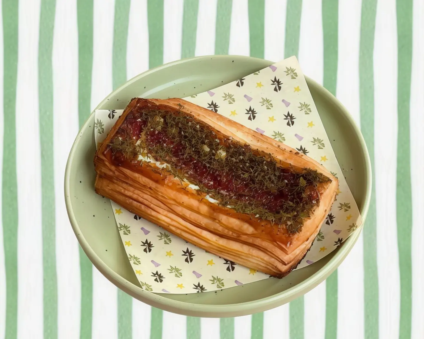 Cheese And Thyme Danish