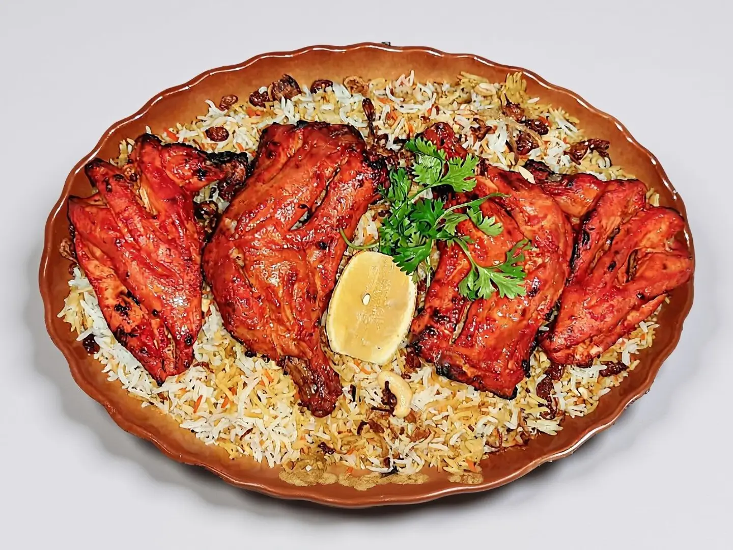 Biryani Rice With Tandoor Chicken Full