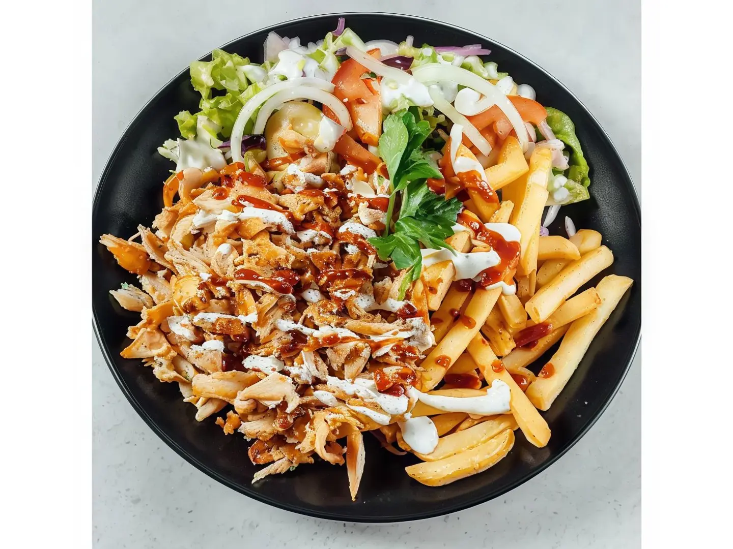 Chicken Shawarma Salad
