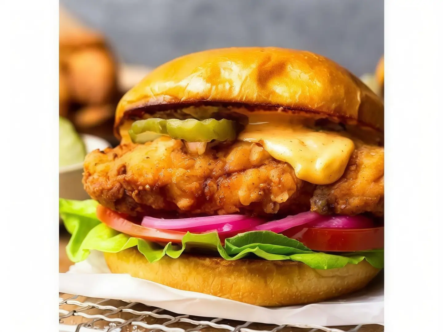 Smoky Chicken Burger