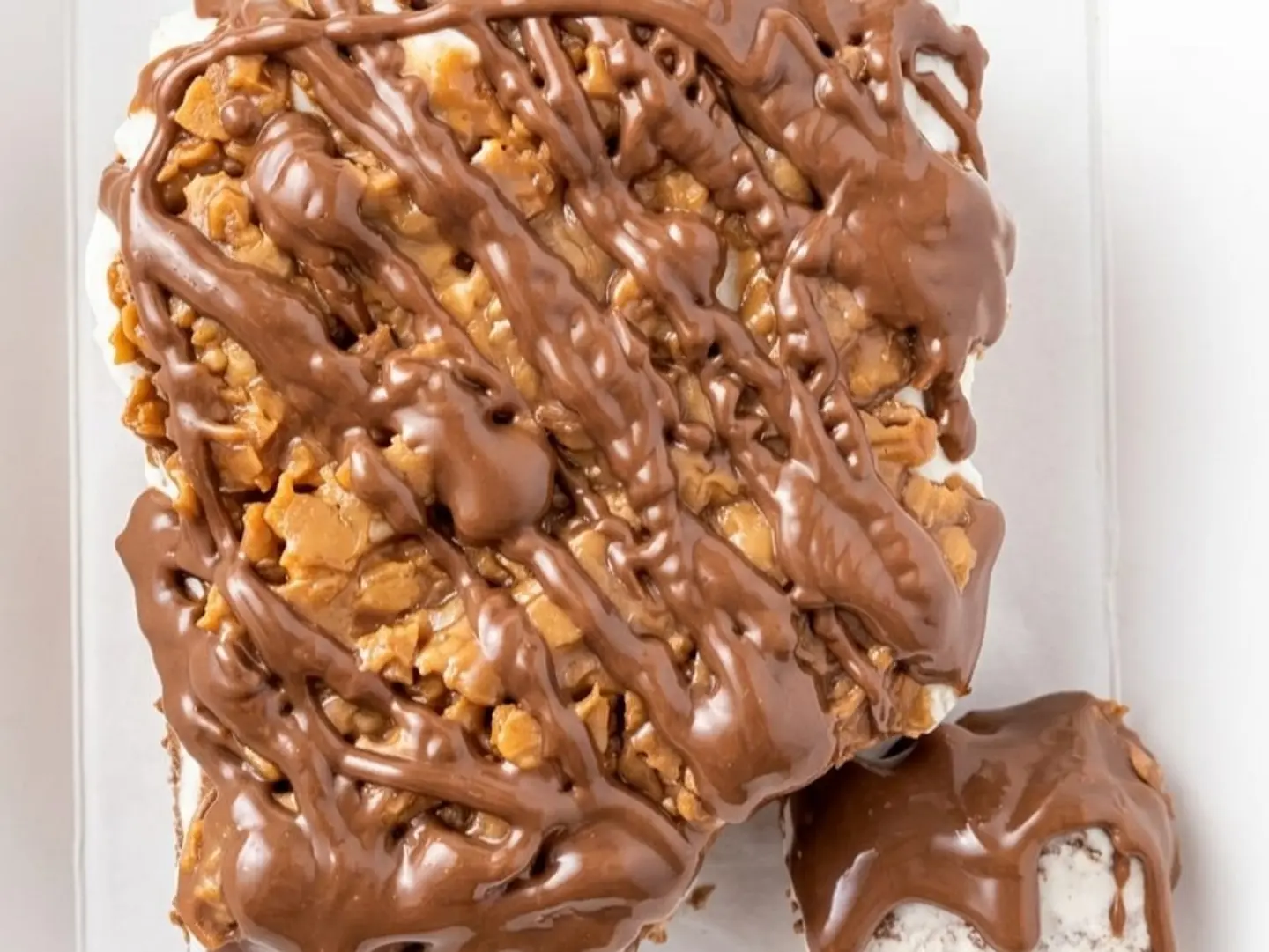 كعكة مقرمشة