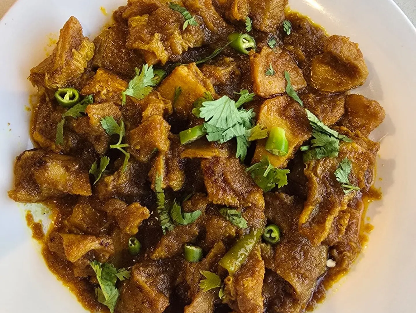Cow Buri With Roti