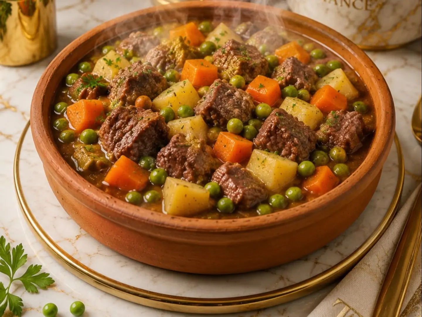 Meat And Vegetabie Casserole