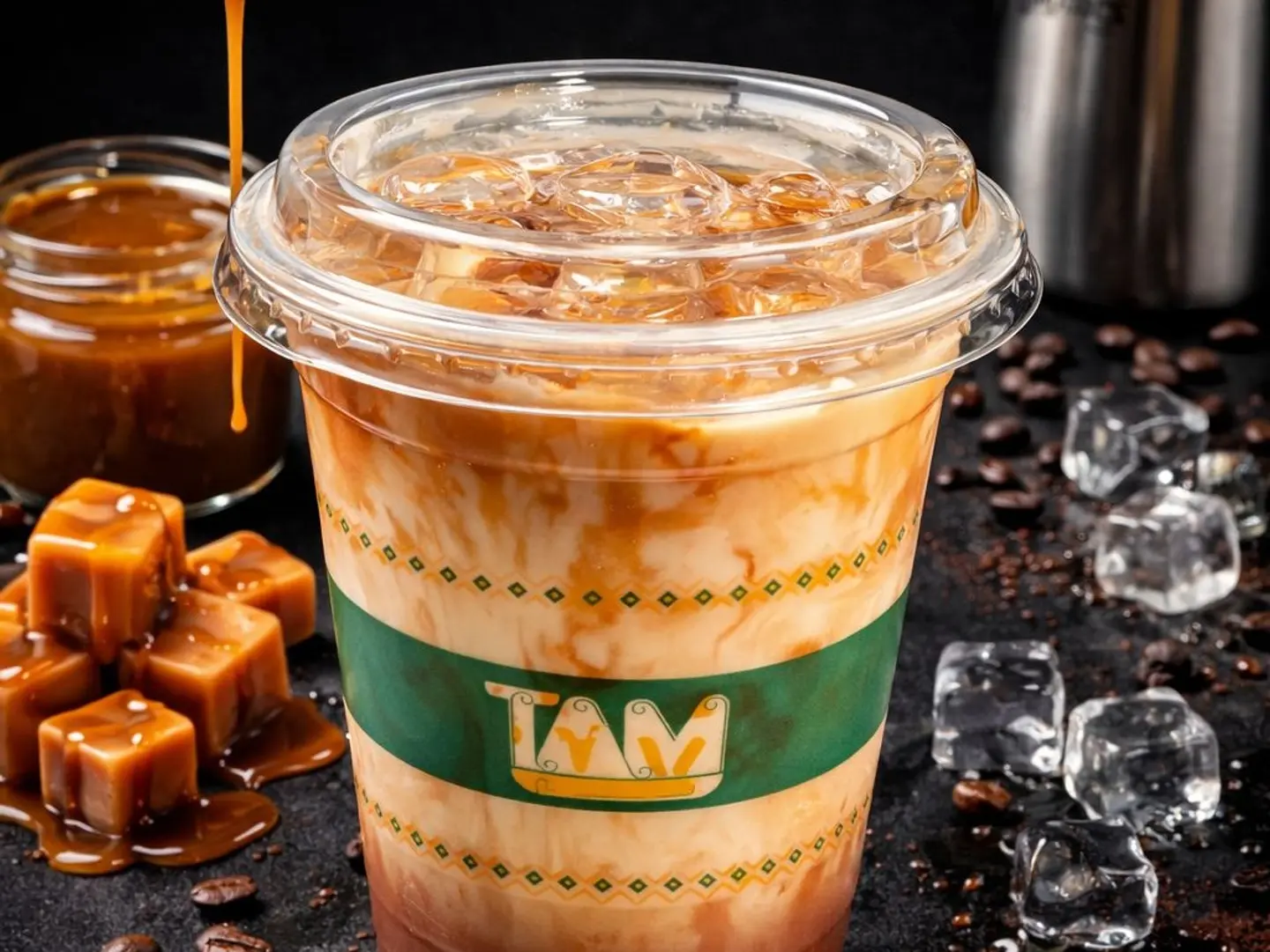 آيس كراميل مكياتو