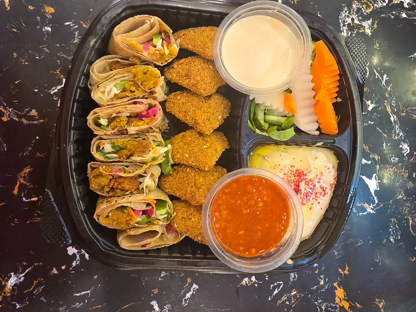 Arabic Falafel Plate