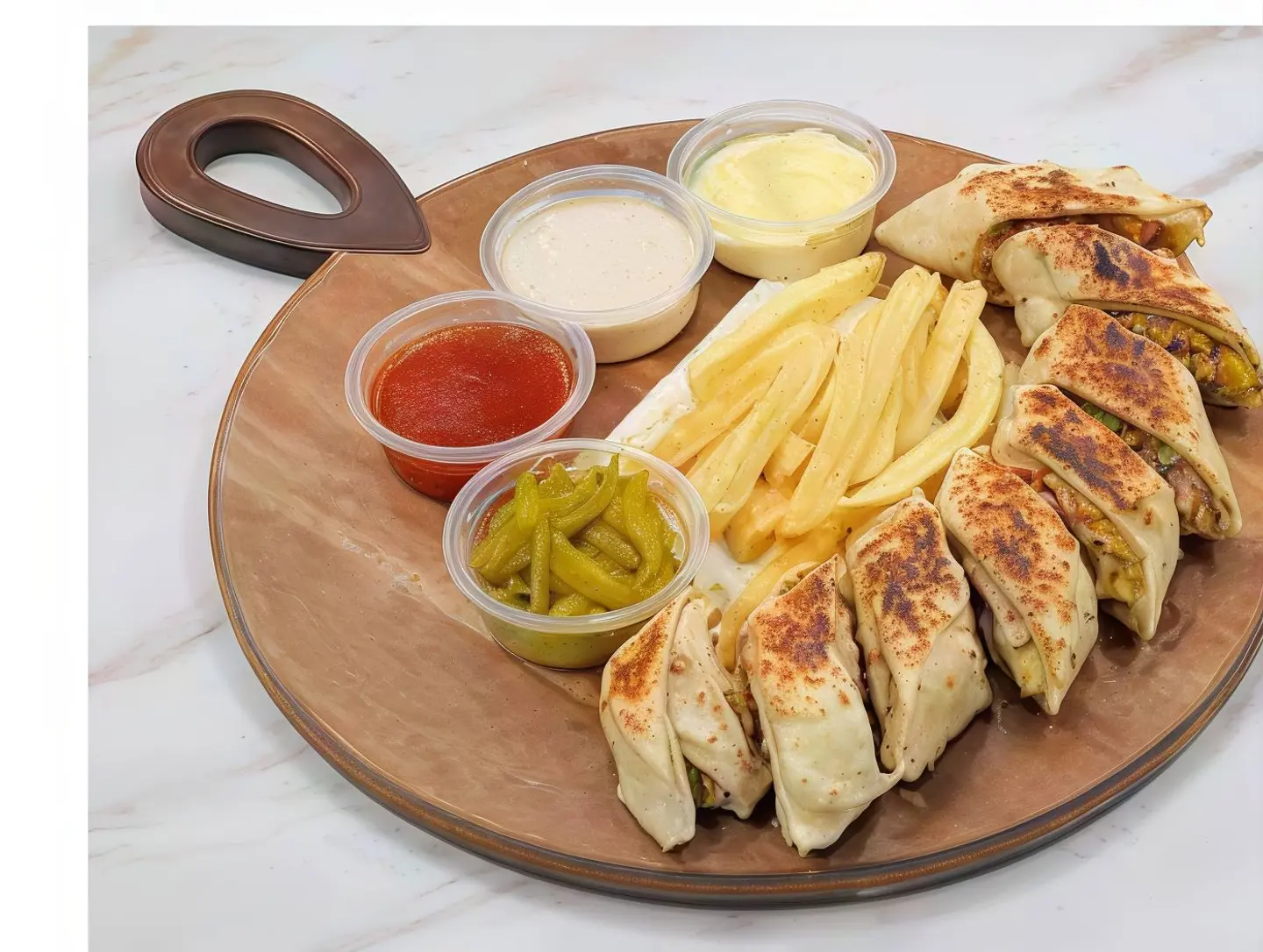 Shawarma Arabe Lusine Sans Four