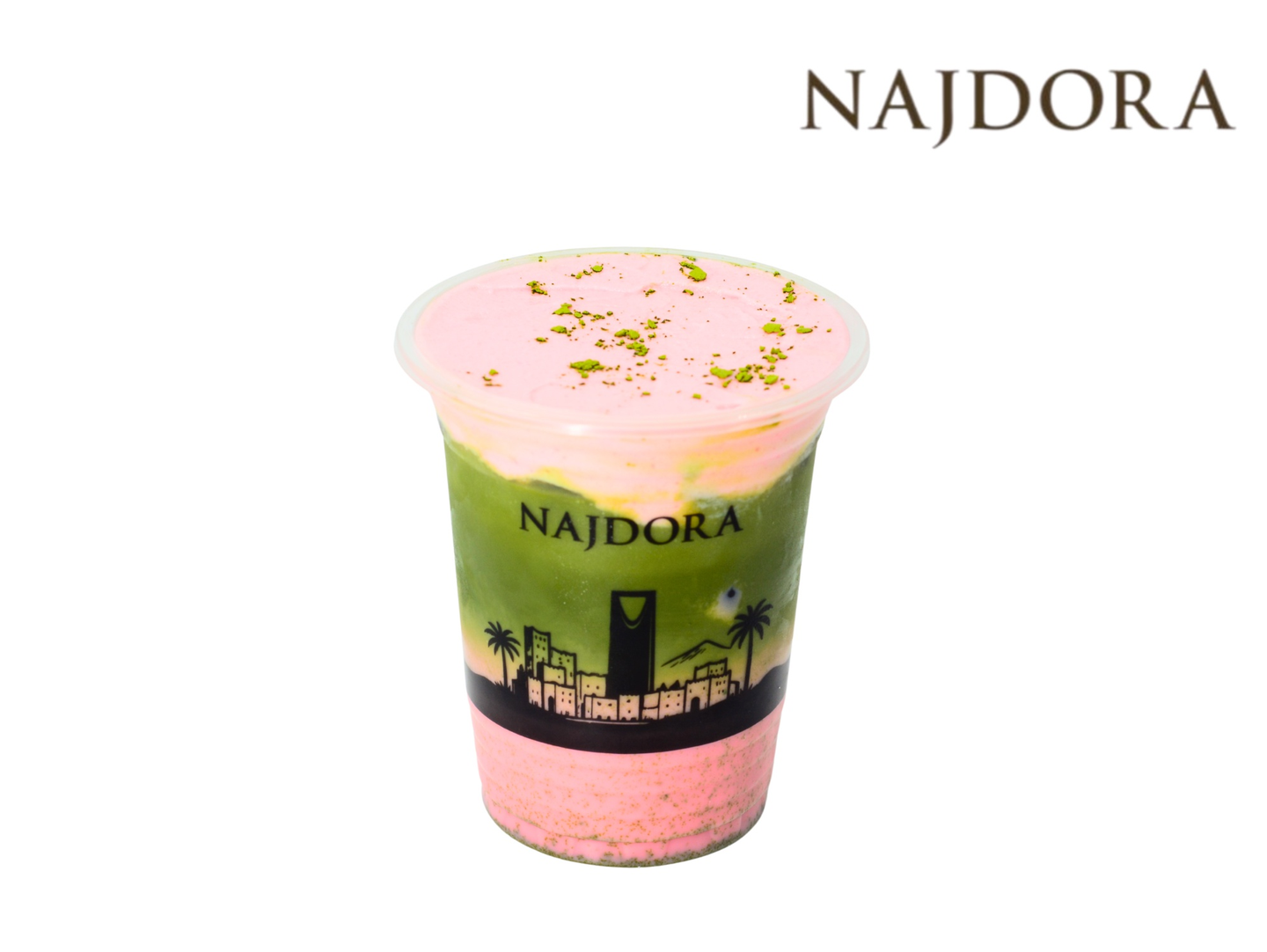 Iced Strawberry Matcha