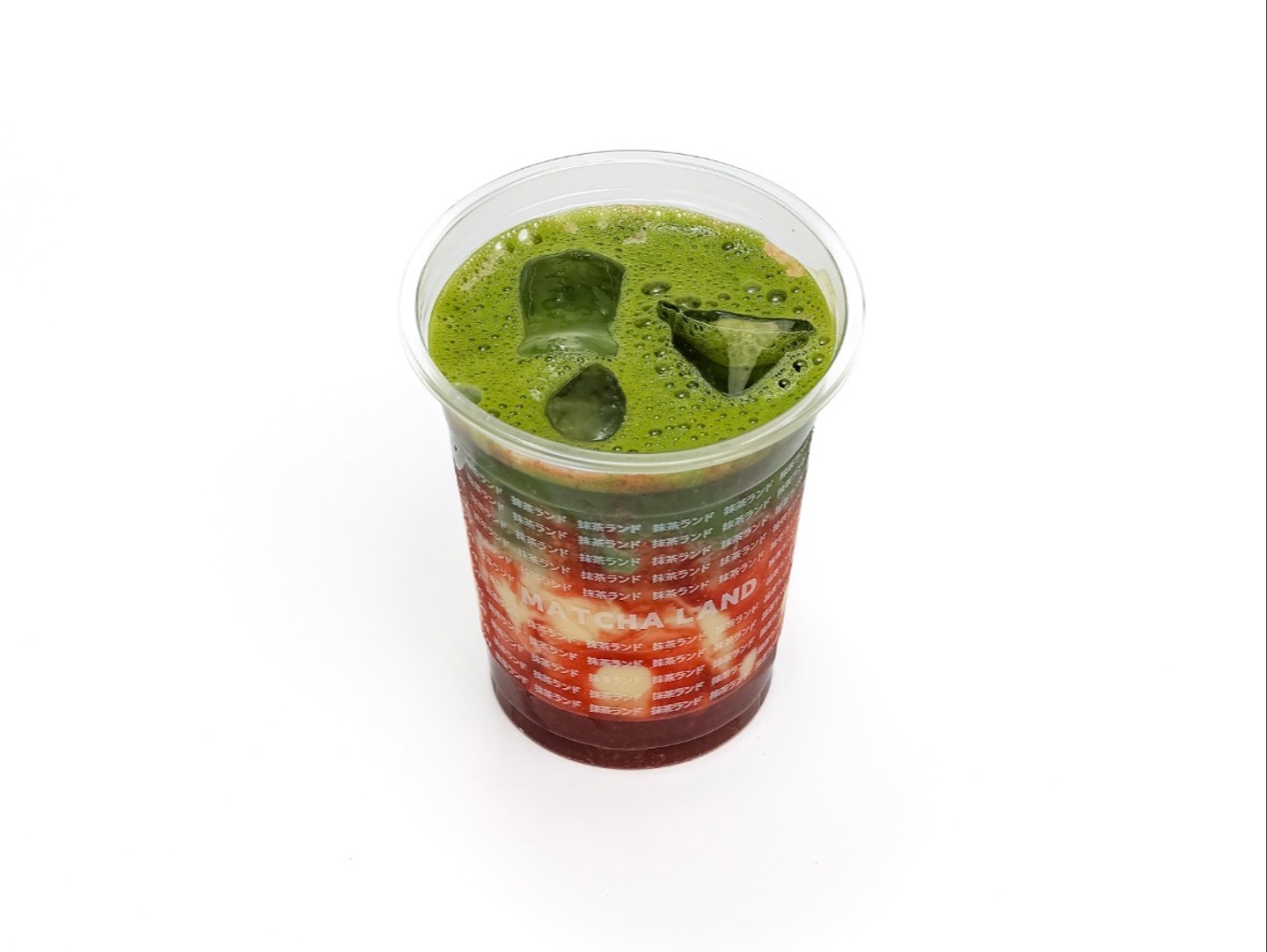 Iced Strawberry Matcha