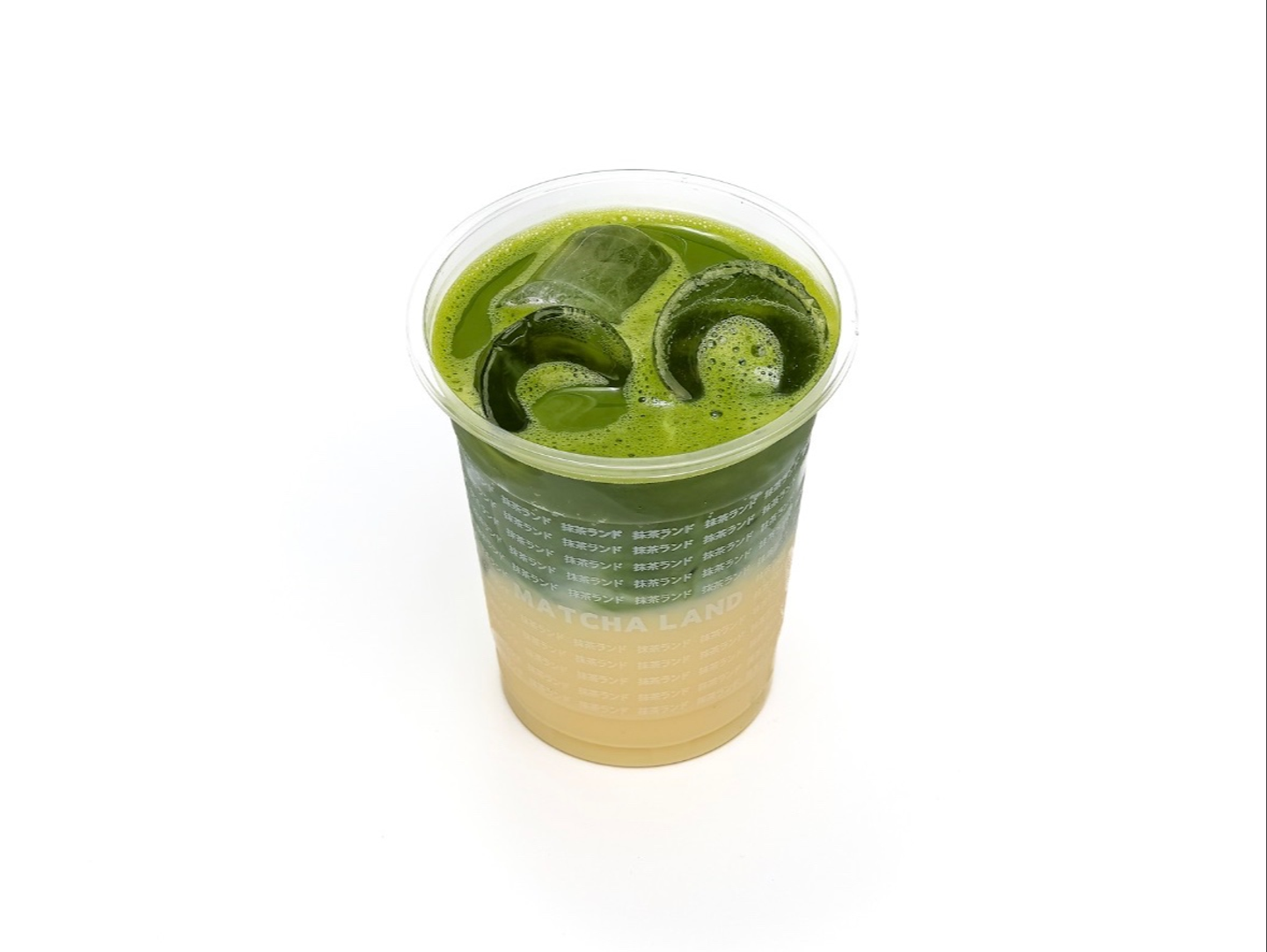 Iced Almond Matcha
