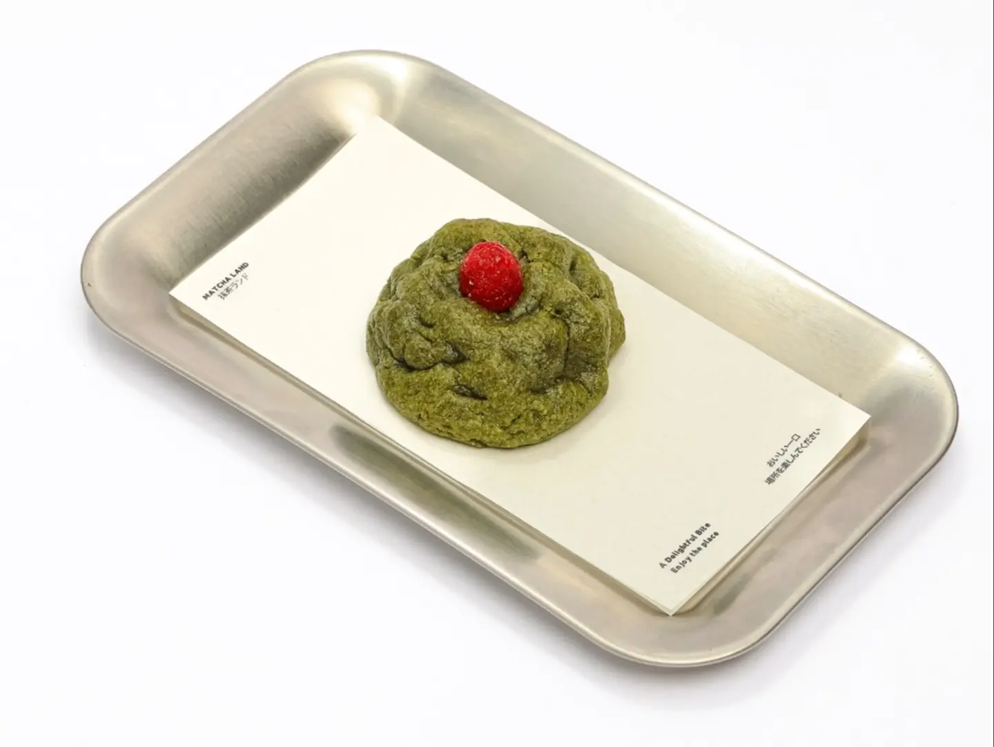 White Chocolate Matcha Cookies