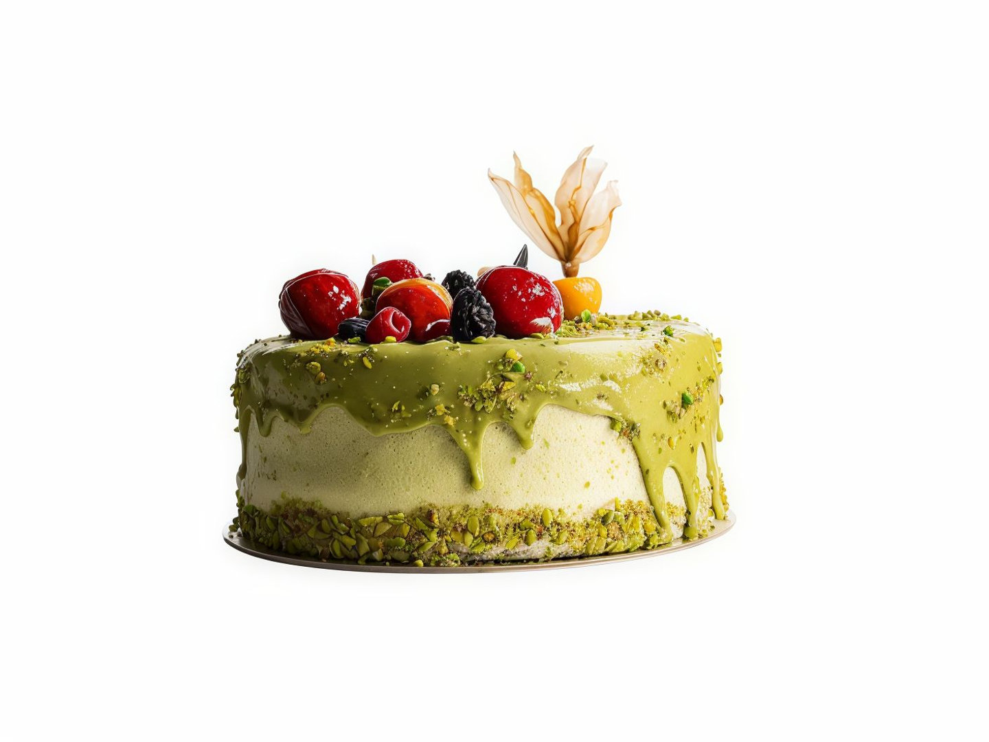 كيك بستاشيو