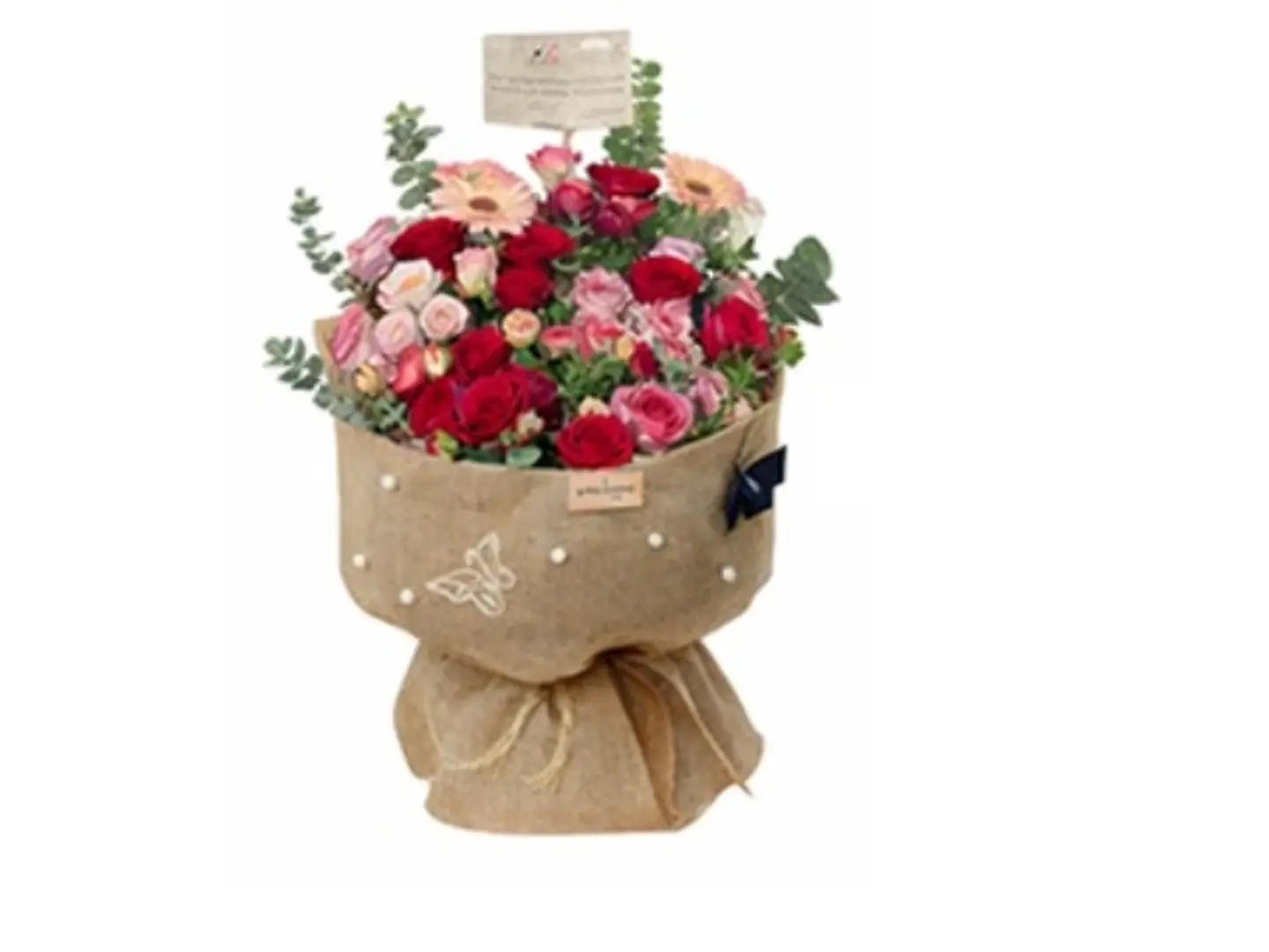 Middle Mist Flower Bouquet