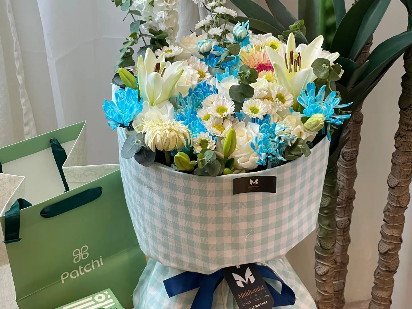 Patchi Blue Rose Chocolate