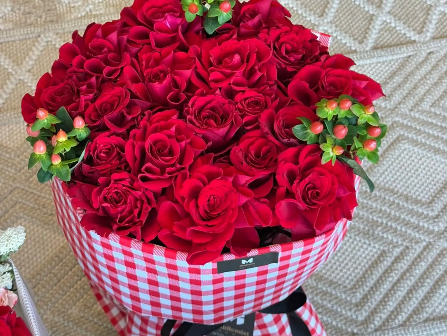 Elegant Red Rose Bouquet