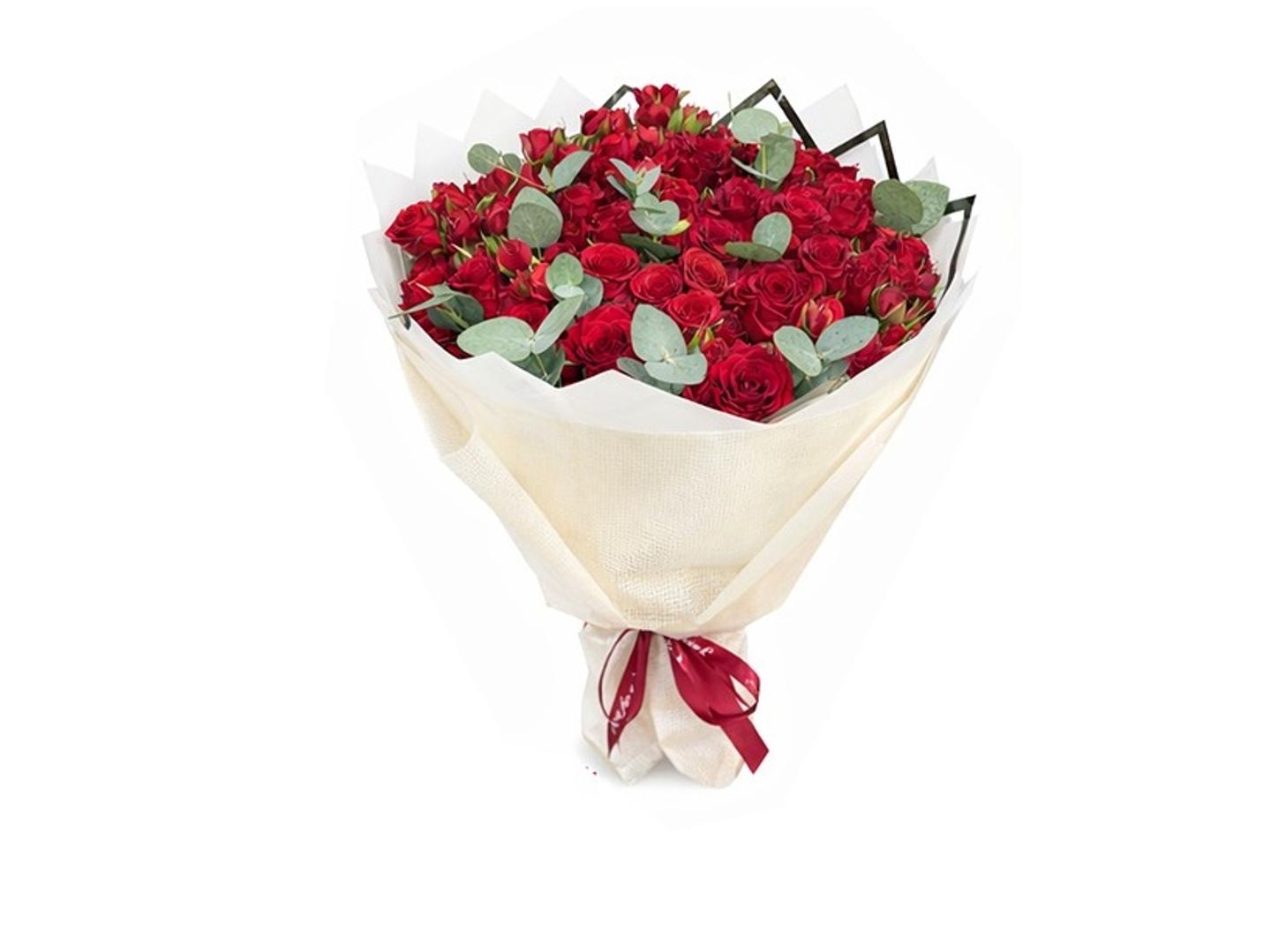 Luxury Red Natural Flower Bouquet