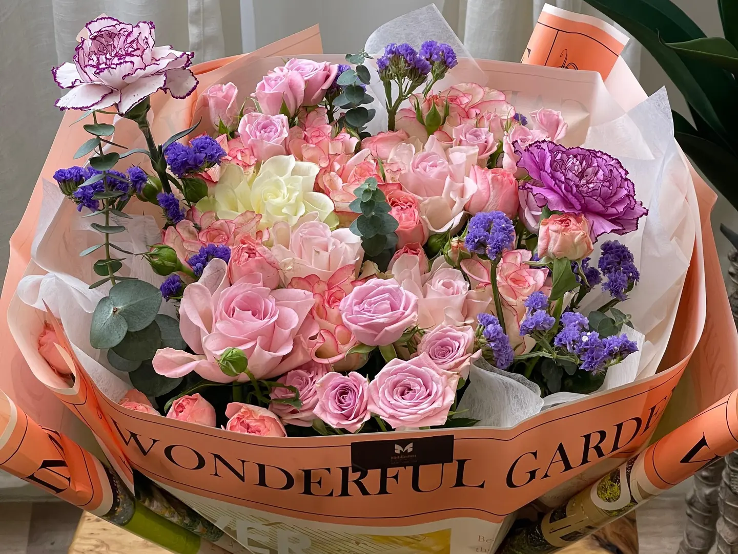 Middle Mist Flower Bouquet
