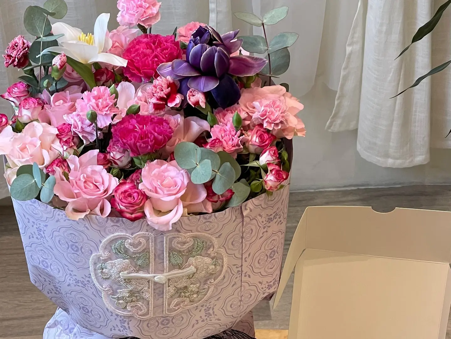 Middle Mist Flower Baby Package