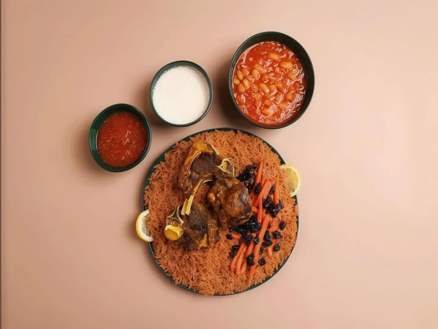 Lamb Meat Meal With Rice