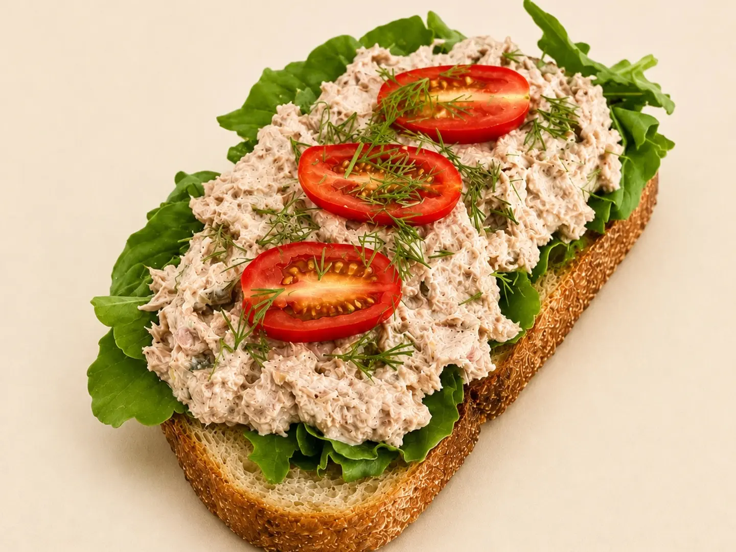 Sourdough Tuna & Tomato Slice