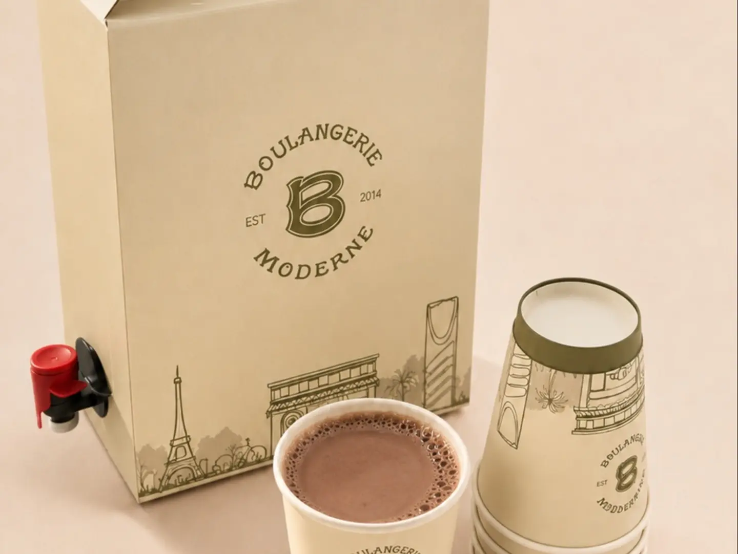 Box 1 L Hot Belgium Chocolate