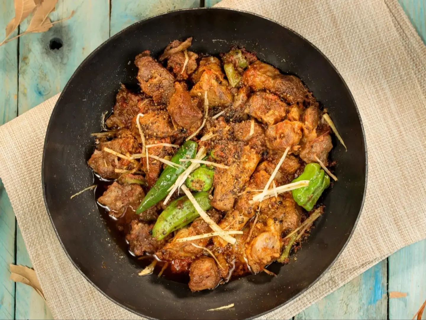 Chicken Koyla Karahi - Half