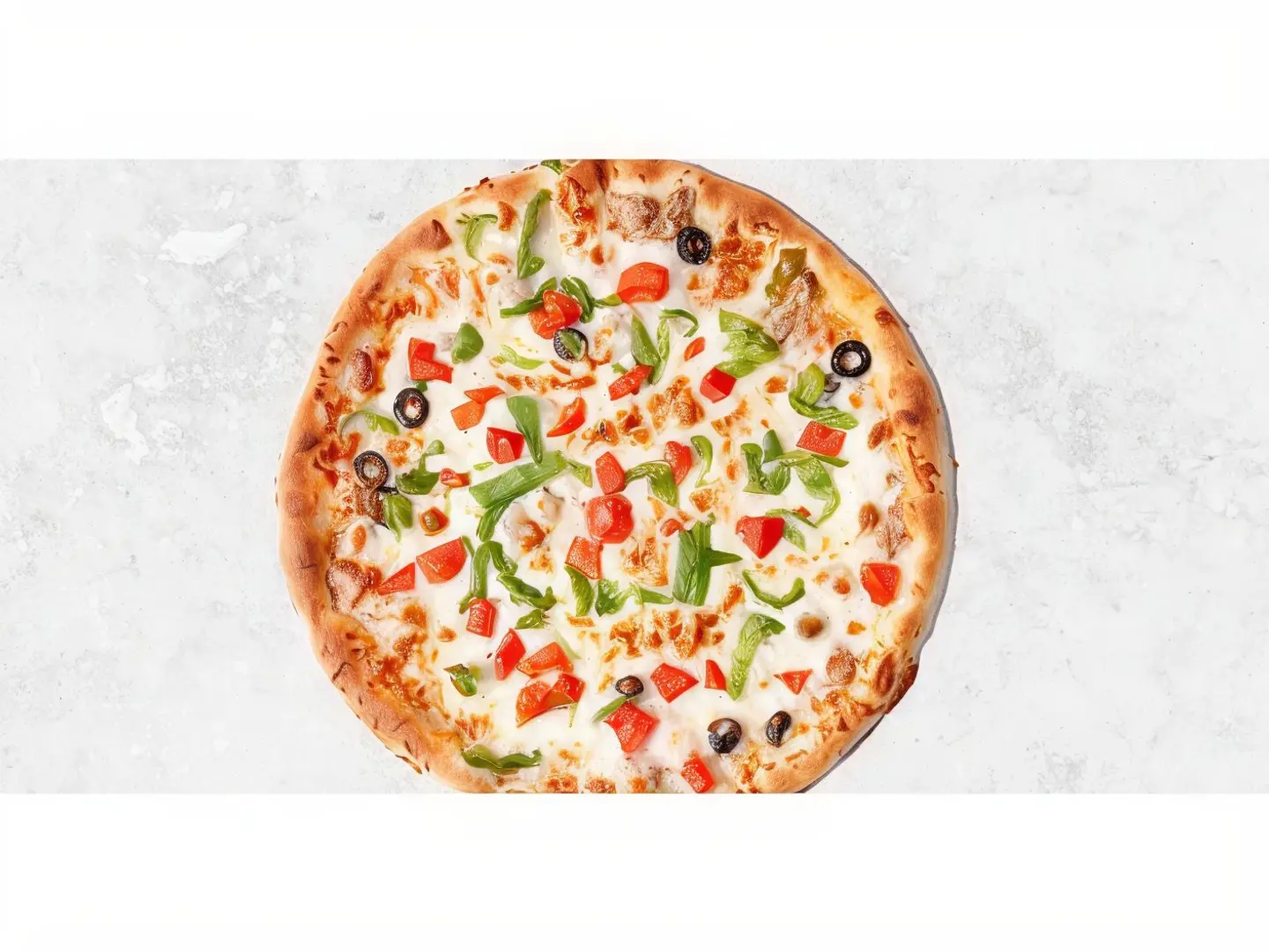 بيتزا خضار - صغير