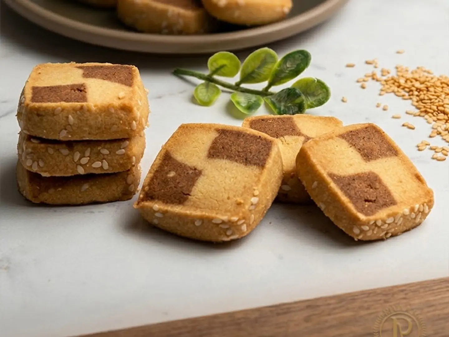 Chocolate Check Biscuit 1l2 Kg