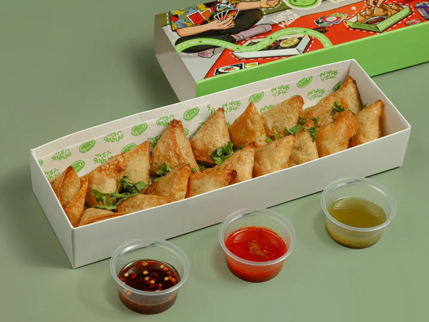 Anoob Medium Box Meat Samosa