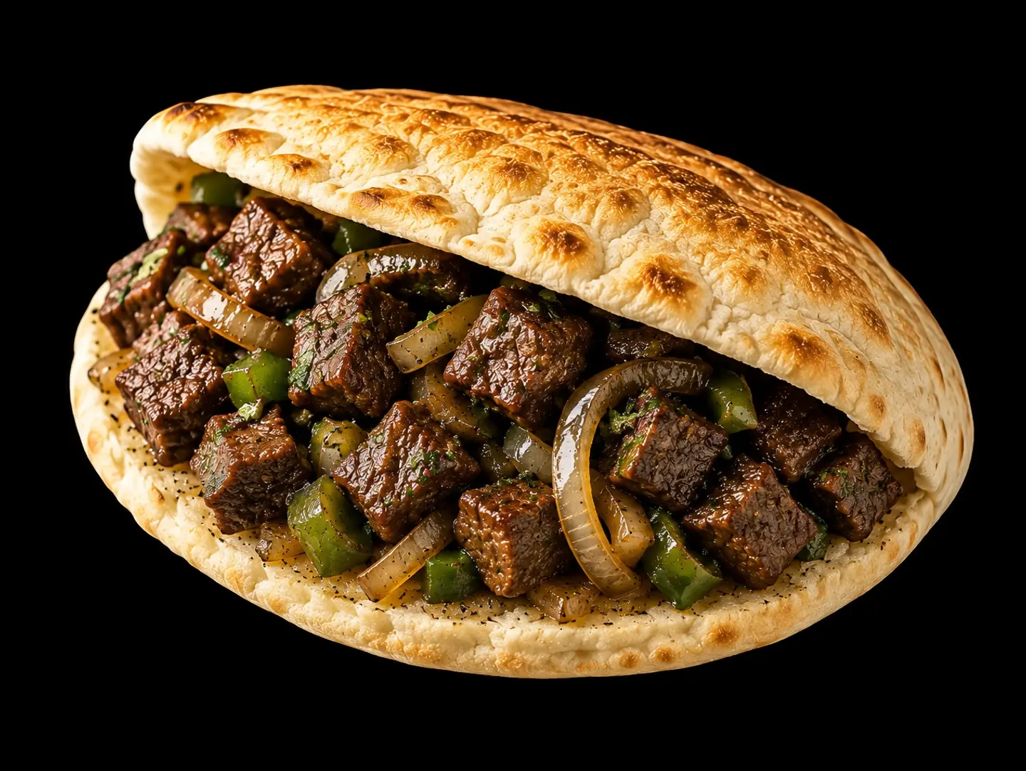 Kebda With Shame Bread