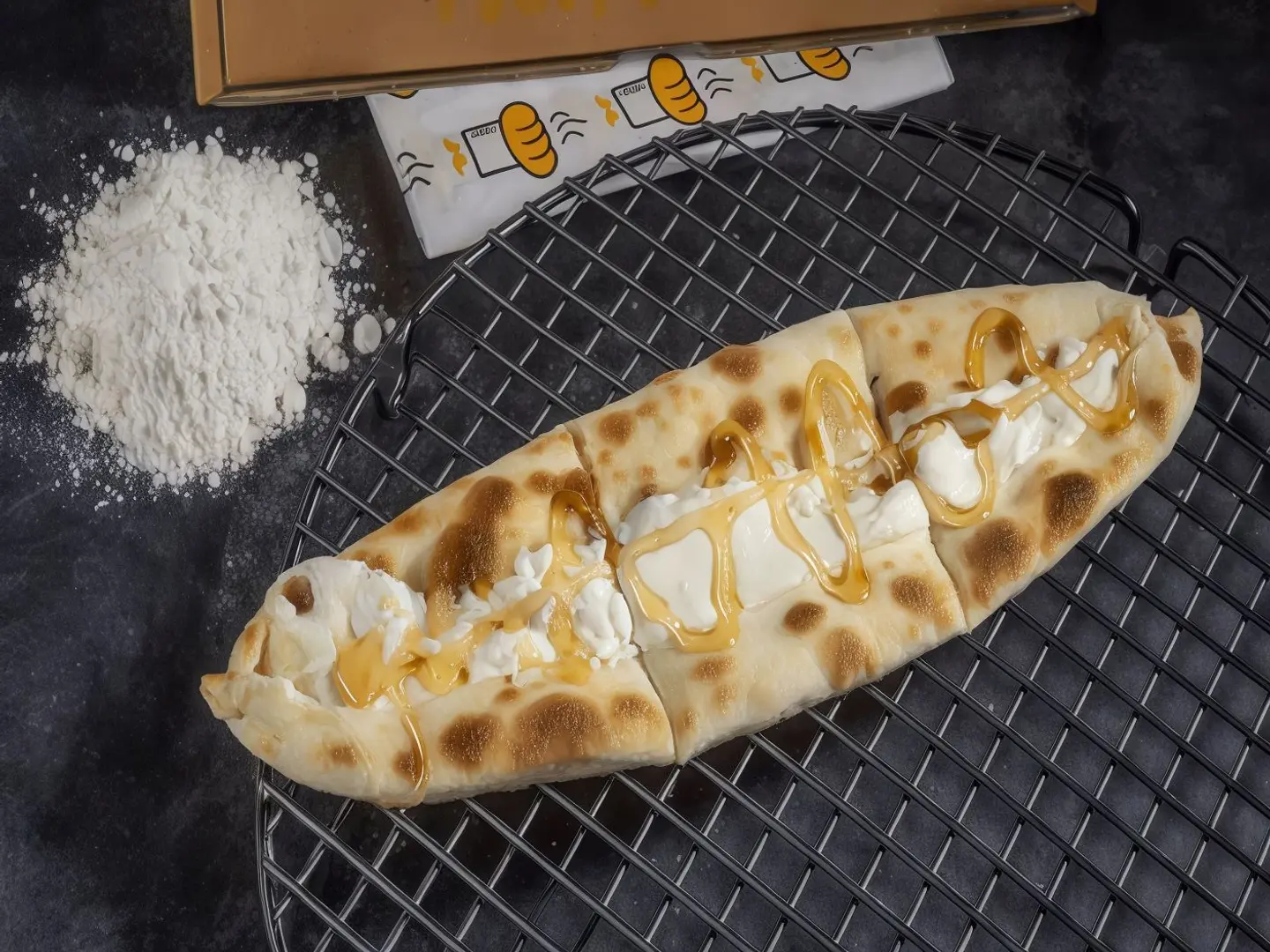 Labneh Honey Pastry