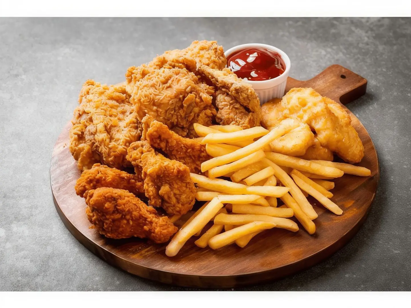 وجبة كريسبي دجاج صغيرة