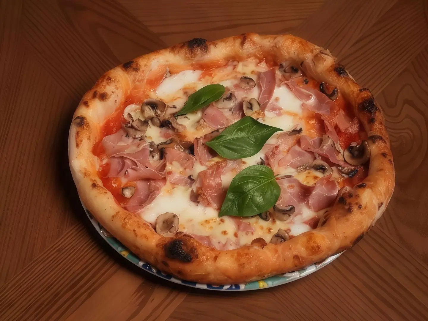 Prosciutto E Funghi