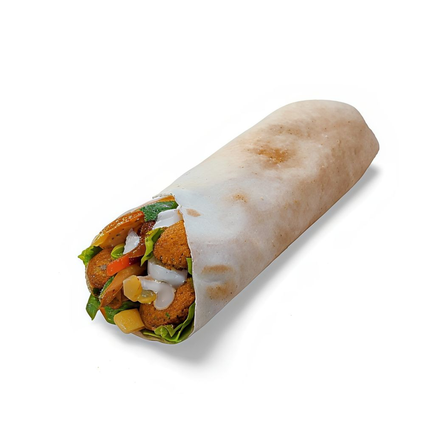 Falafel Sandwich With Egg