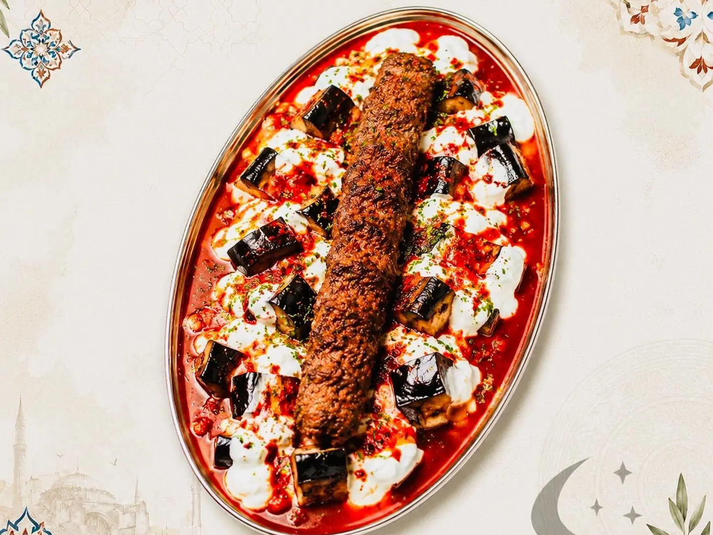 Signature Yakamoz Eggplant Kabab