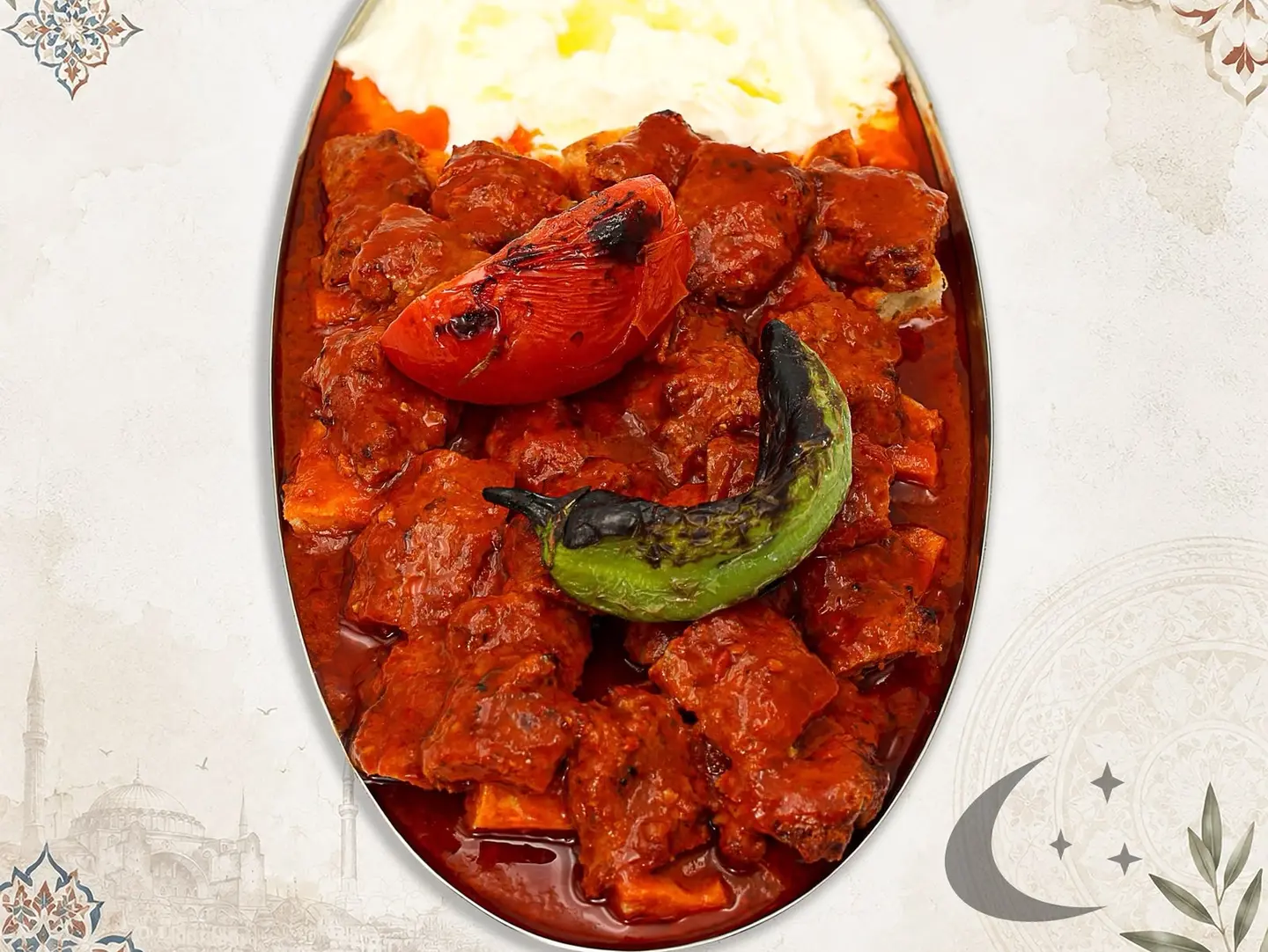 Beef Eskandar Kabab