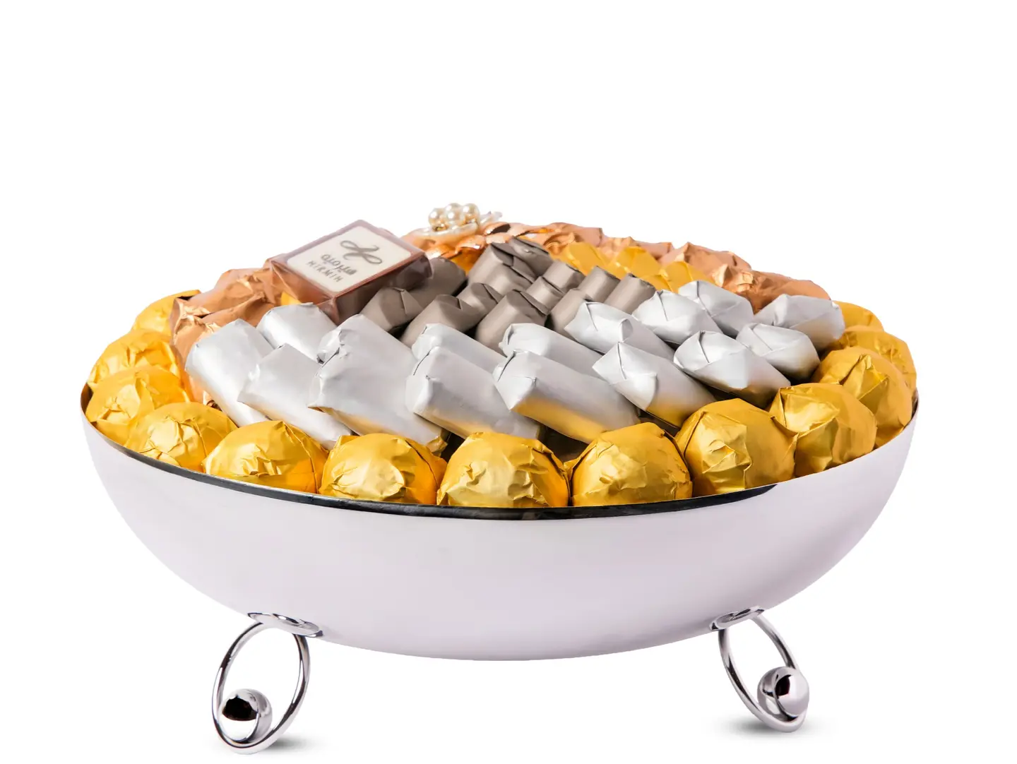 Chocolate Tray Encased In A Premium Steel Base