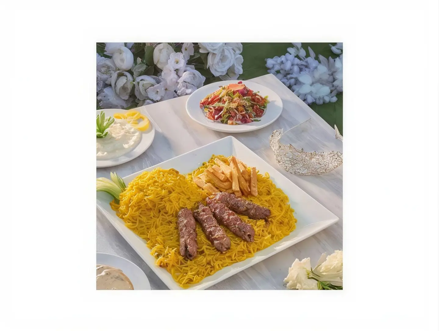 وجبة كفته مع أرز - وجبه