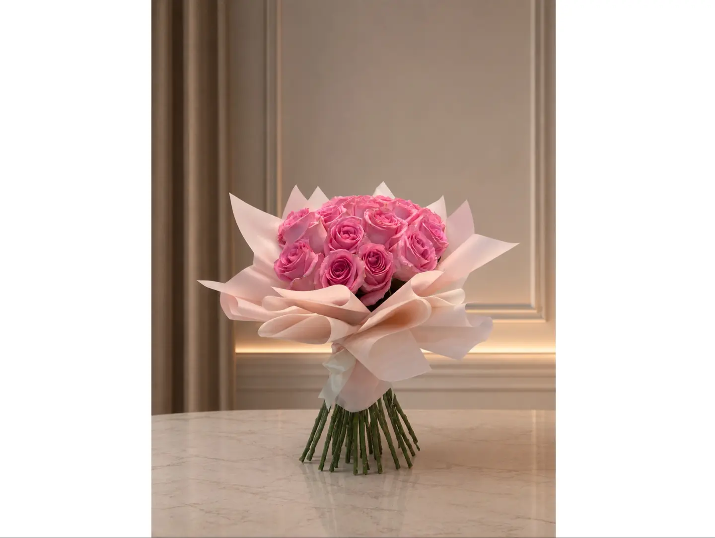 B Flower 37 Pink