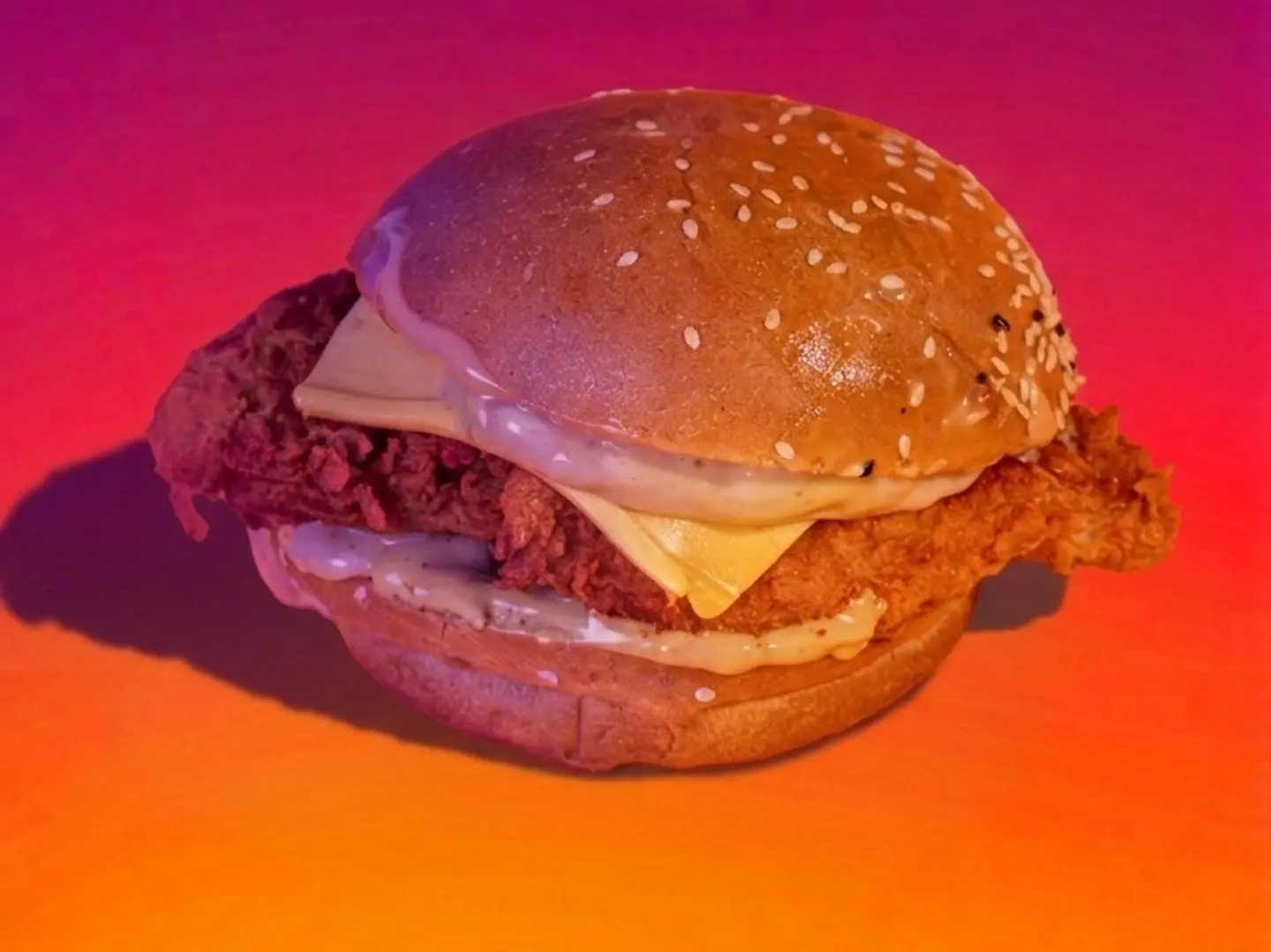 Nashville Fried Chicken Burger