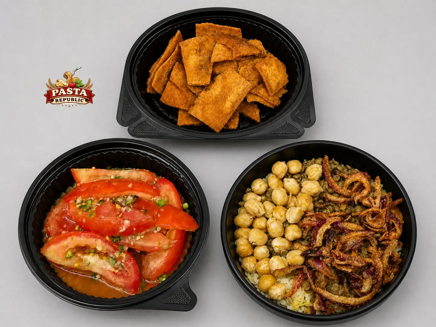 Egyptian Koshary Meal