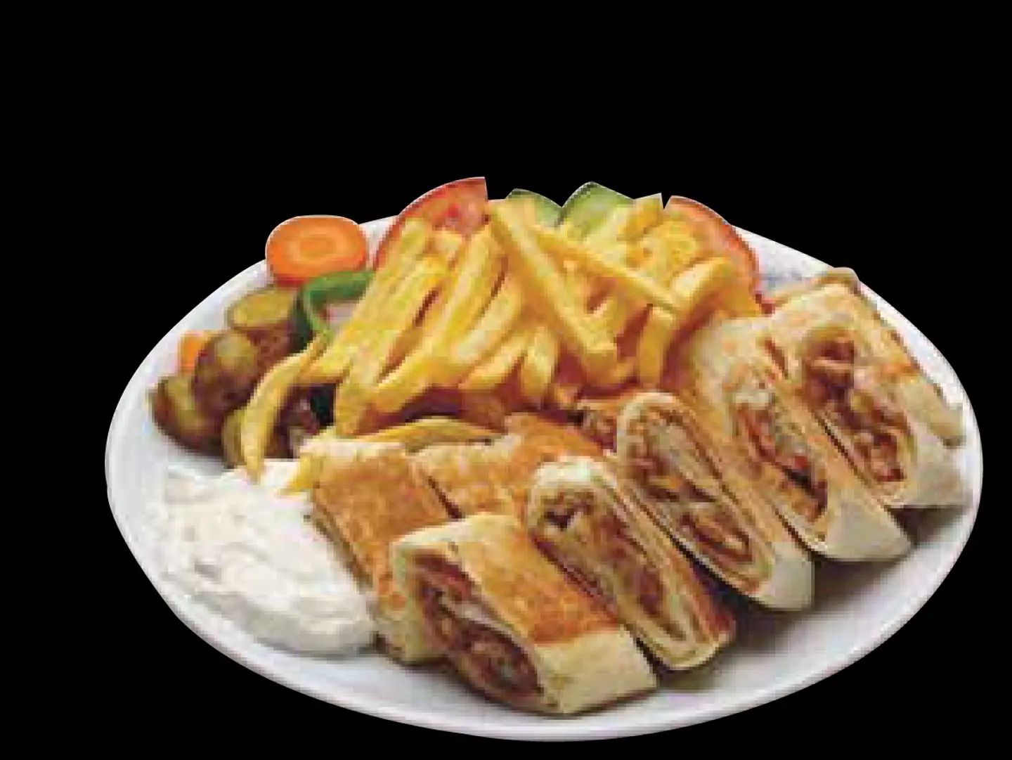 صحن عربي مسحب