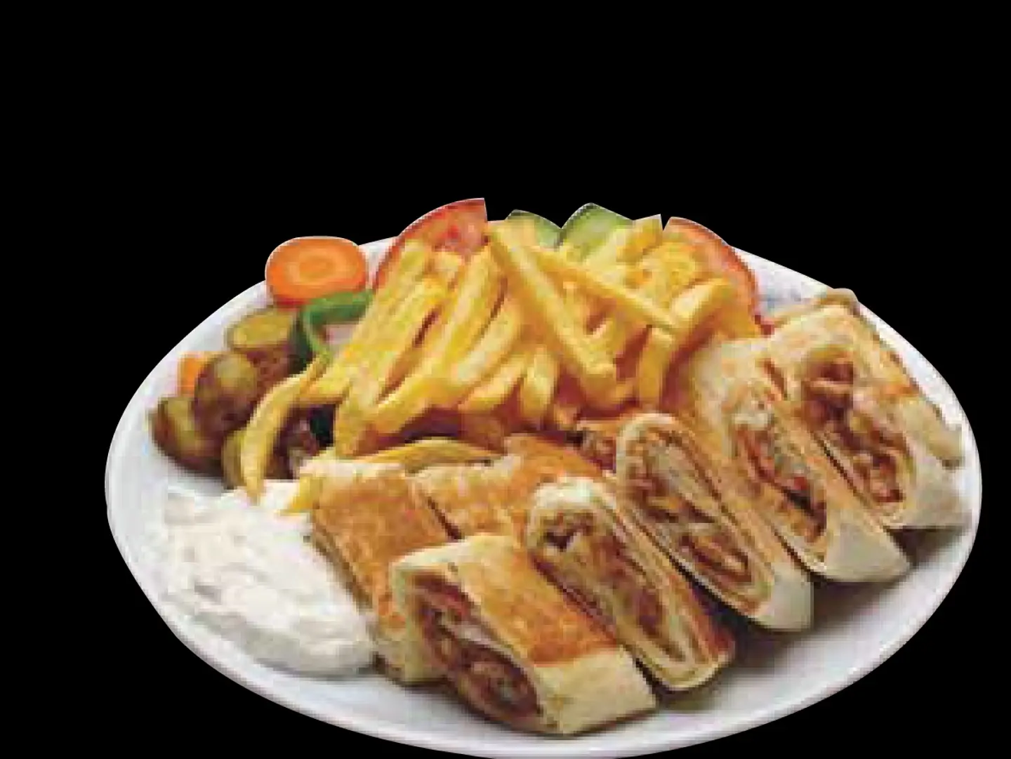 صحن عربي سمك