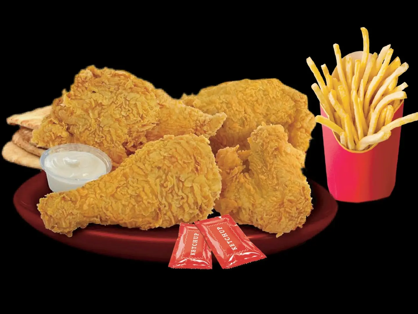 دجاج بروست ٤ قطع