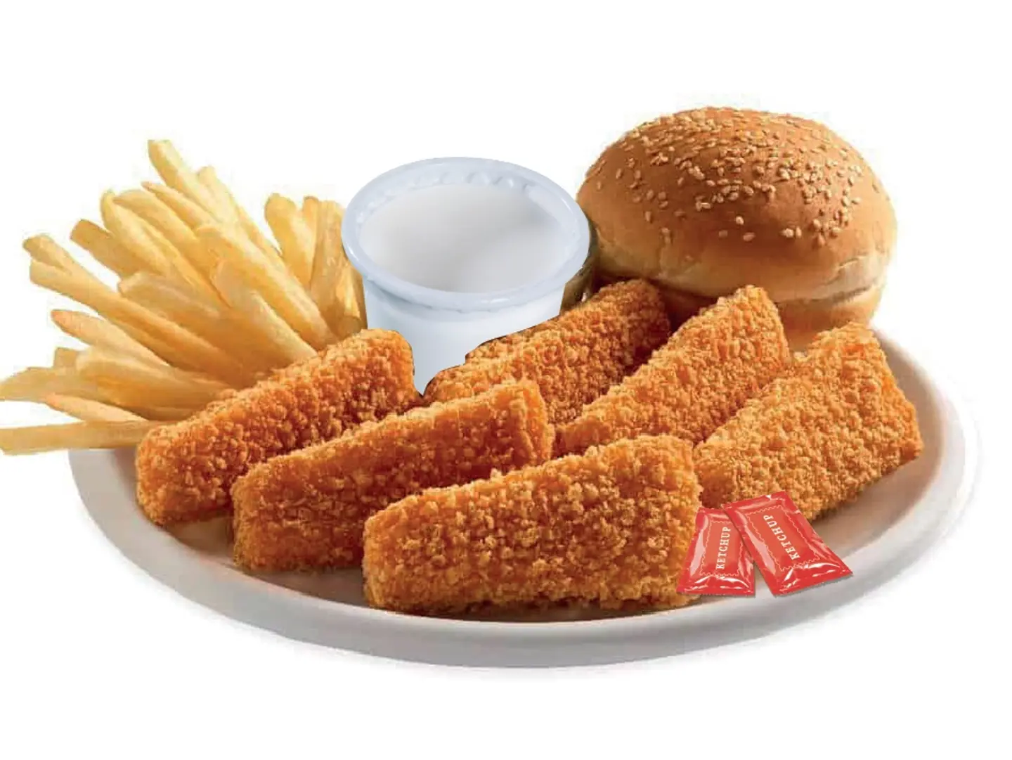 دجاج مسحب ٧ قطع حراق